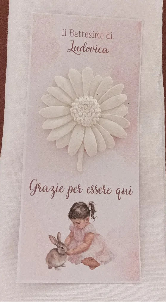 Segnaposto con gessetto profumato/ sapone profumato/ cera di soia