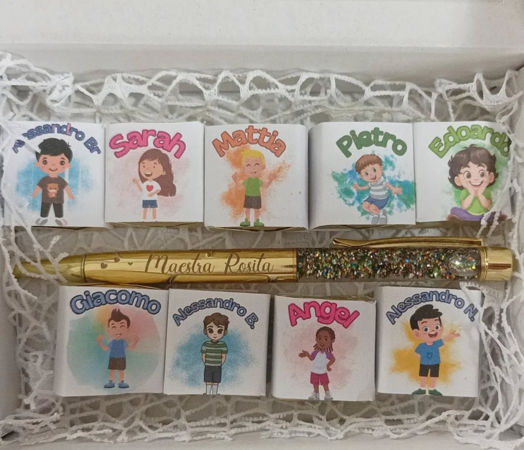 Bomboniera con Penna Personalizzata